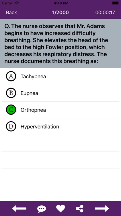 Fundamentals of Nursing Mock screenshot-4