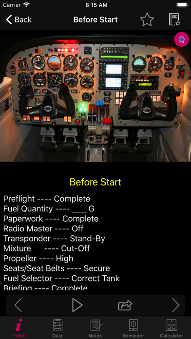 Mooney Flight Checklist screenshot 2