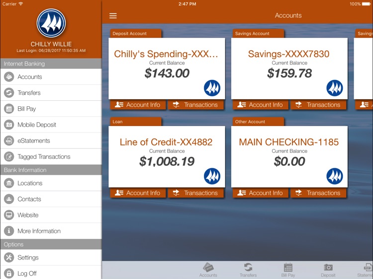 Salin Bank Mobile for iPad screenshot-4