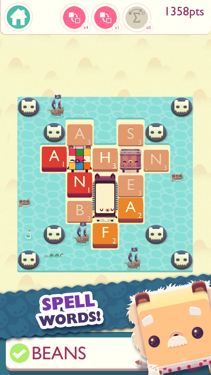 Alphabear 2 Hack screenshot 2 - iOS game interface