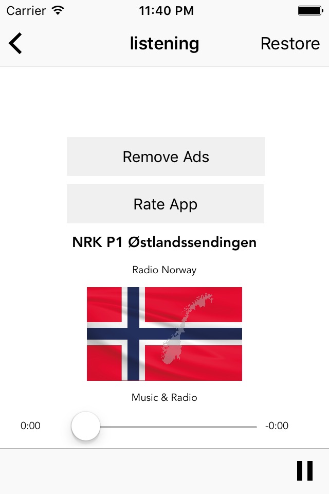 Radio Norway - Norsk Radios screenshot 2