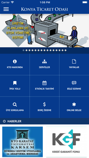 KTO - Konya Ticaret Odası(圖1)-速報App