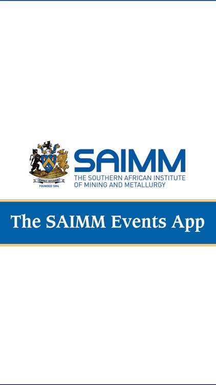 SAIMM Events App