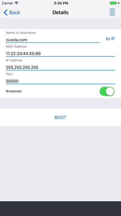 RemoteBoot WOL