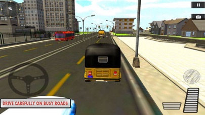 Auto Rickshaw Driving Pro screenshot 3