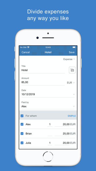 How to cancel & delete Tricount - Split group bills from iphone & ipad 4