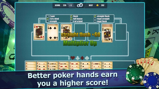 Pokitaire! Poker & Solitaire(圖4)-速報App