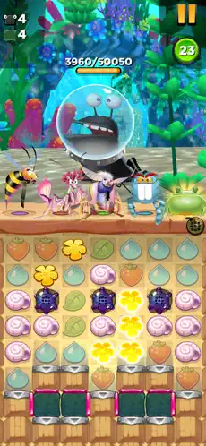 Screenshot 4 Best Fiends:Aventura de puzles iphone