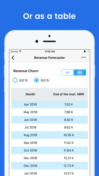 Revenue Forecaster screenshot 4