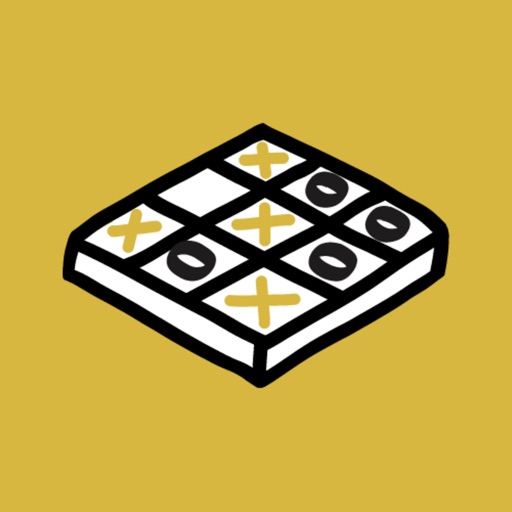 Tic Tac Toe Black and Gold iOS App