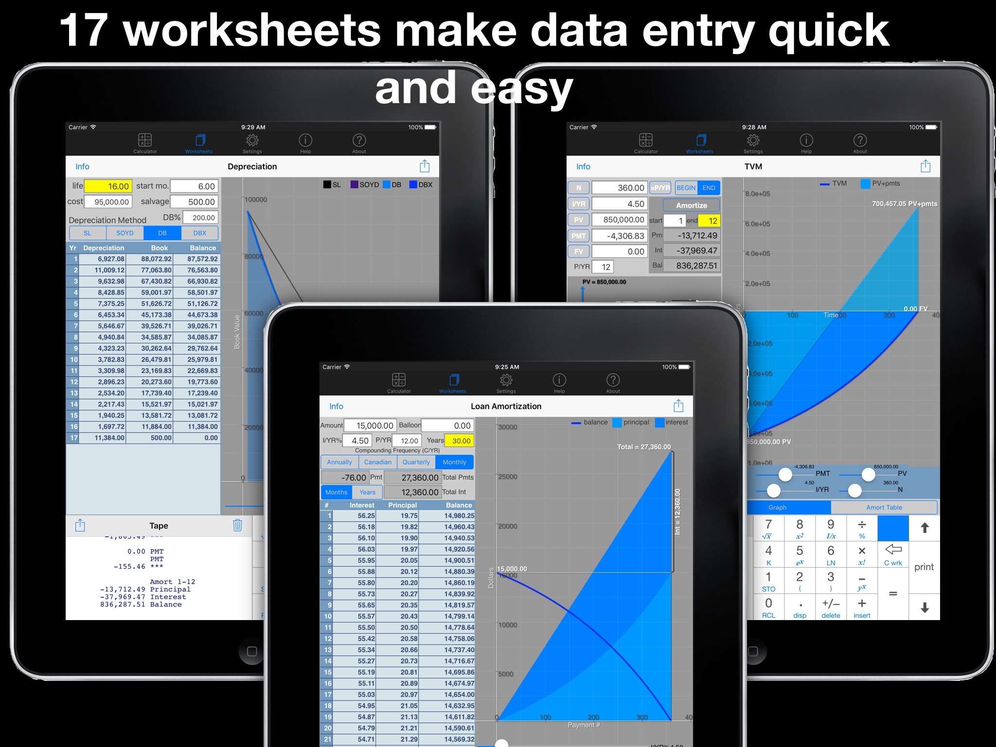 10BII Calc HD screenshot 2