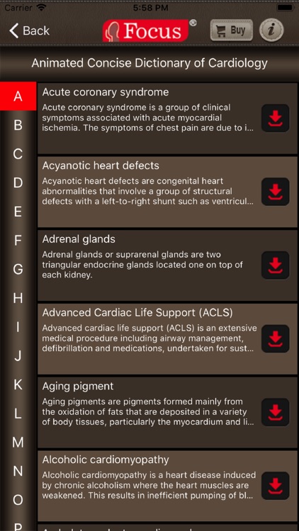 Cardiology Dictionary