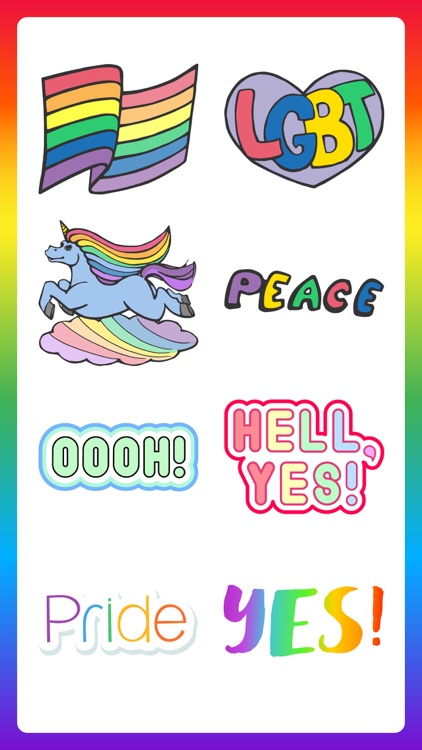 80+ Pride Love Sticker Pack screenshot-2