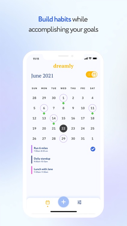 Dreamly Goals & Smart Calendar screenshot-5