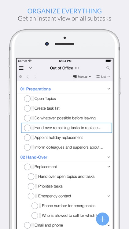 Organize:Me To-Do's