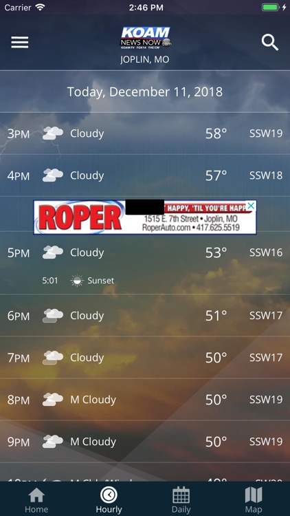 KOAM Sky Watch Weather