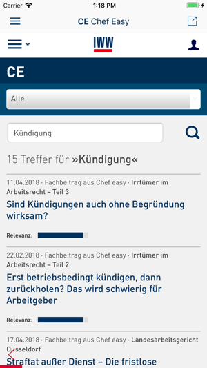 CE Chef easy: Für Arbeitgeber(圖6)-速報App