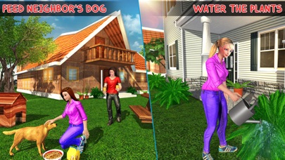 Virtual Neighbor Girl Sim screenshot 3