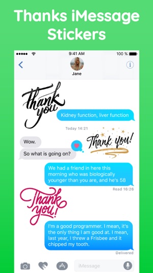 Thanks Typography Stickers App(圖2)-速報App