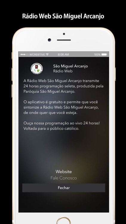 Rádio Web São Miguel Arcanjo screenshot-3