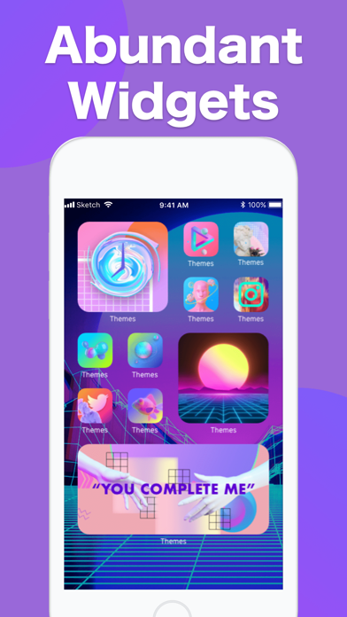 Image of Themes: Color Widgets, Icons
