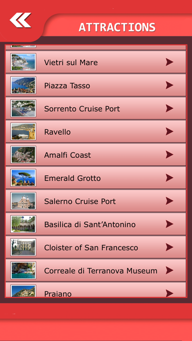 Amalfi Cost Island Tourism screenshot 4