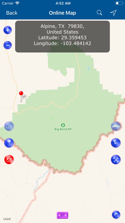 Big Bend National Park Map screenshot-3
