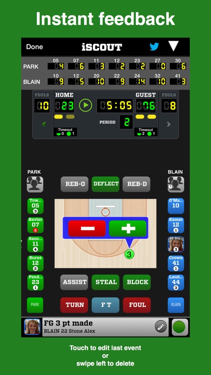 iScout Basketball screenshot-0