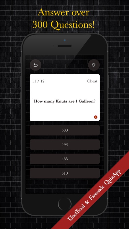 Quiz inspired by Harry Potter
