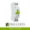 Calculate and look up the maximum permitted Zs value (earth loop impedance) as per BS 7671