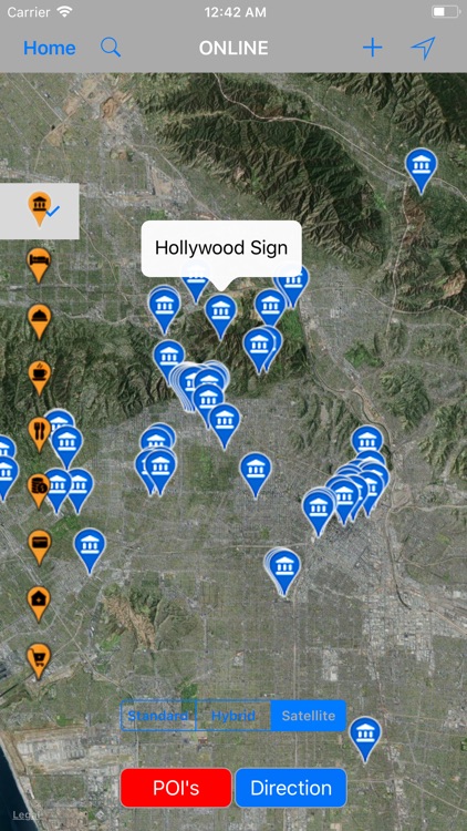 Los Angeles (California) Map