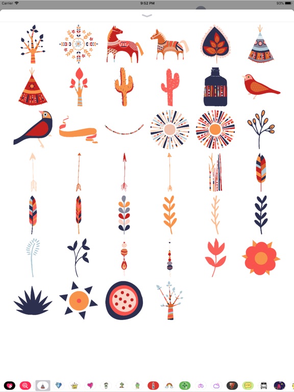 Screenshot #5 pour Native American Stickers
