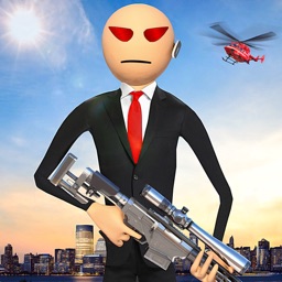 Stickman Hitman Agent 447