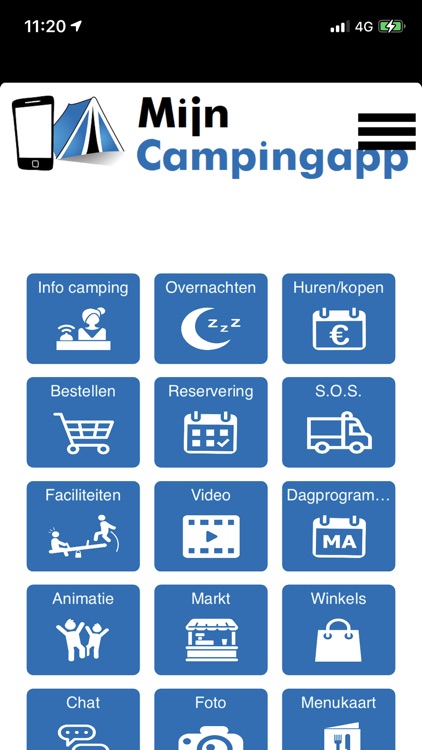 Mijn campingapp