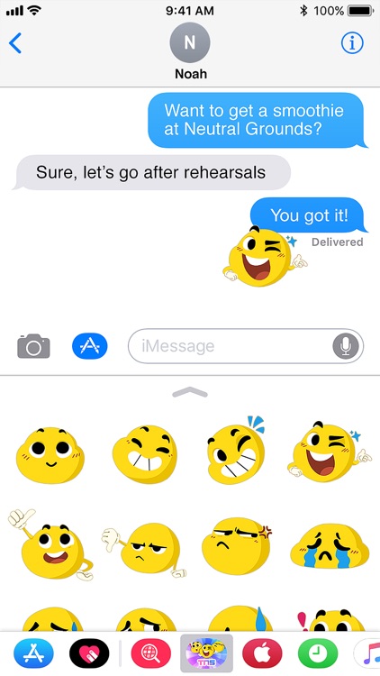 TNS Spotlight Stickers