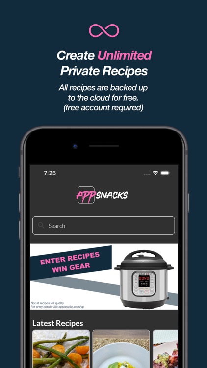App Snacks Recipe Manager