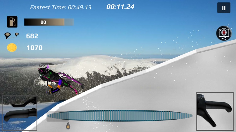Sled Bandit - Snowmobile Game screenshot-9