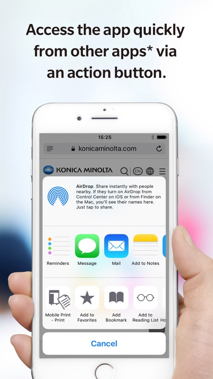 Konica Minolta Mobile Print