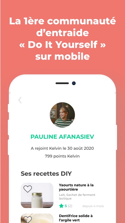 Kelvin - app DIY & zero dechet