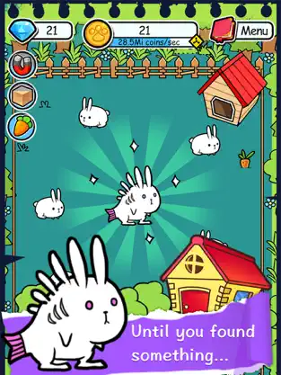 Screenshot 2 Rabbit Evolution Merge in Farm iphone