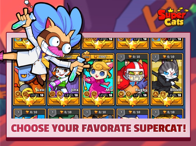 Supercats On The App Store - super cats vs brawl stars
