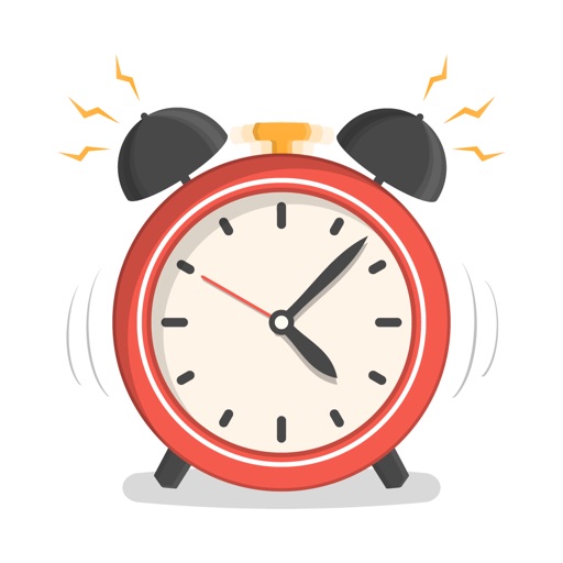 Limited time offer sticker - ringing alarm clock Vector Image