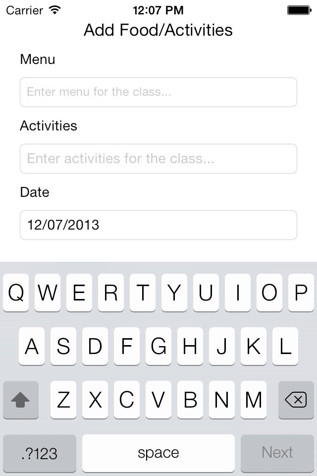 My Class App screenshot 3
