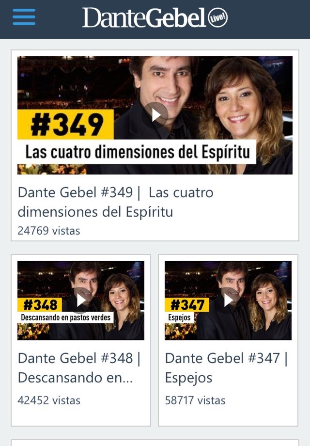 Dante Gebel screenshot 3