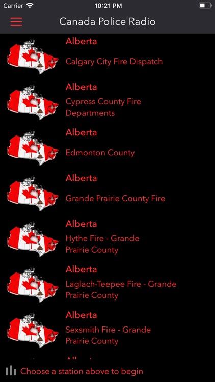 Canada Police Radio