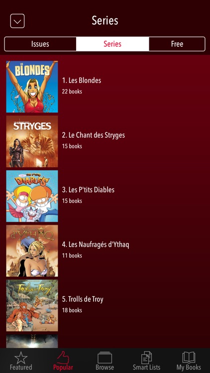 Delcourt Soleil French Comics. screenshot-3