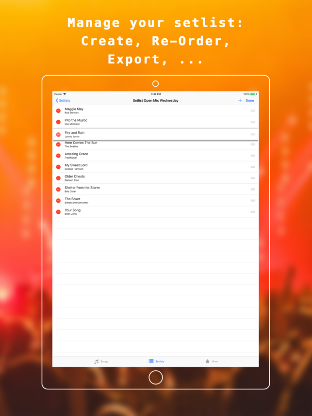 EasySetlist - Setlist Manager(圖3)-速報App