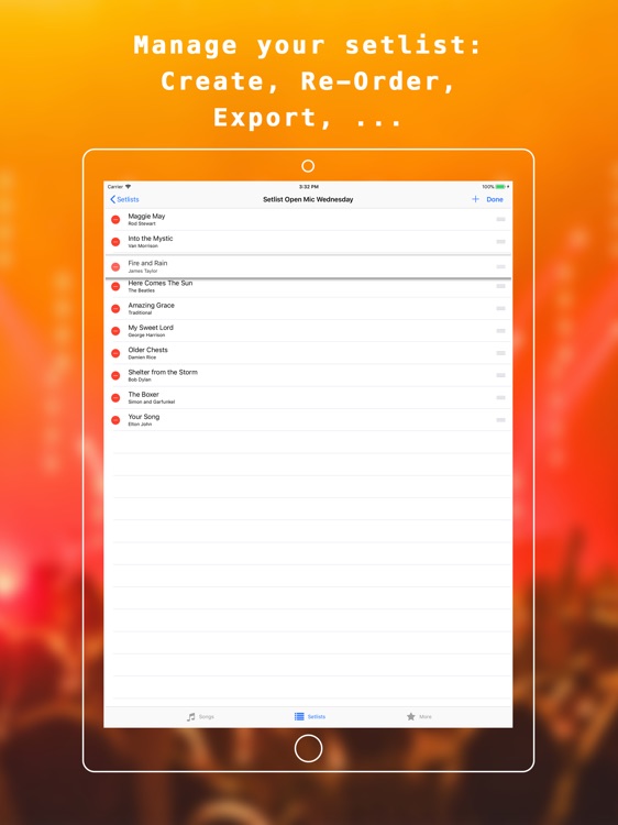 EasySetlist - Setlist Manager