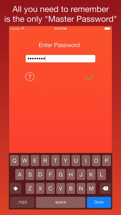iPassworder screenshot 2