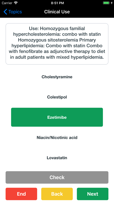 Flashcard Pharmacology screenshot 3